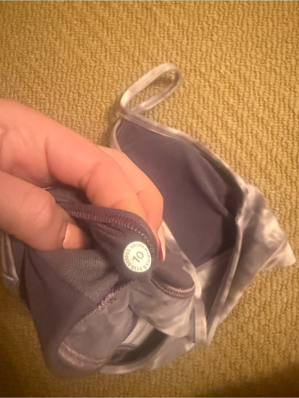 lululemon athletica Lavender Marble Sports Bra - Picture 3 of 3